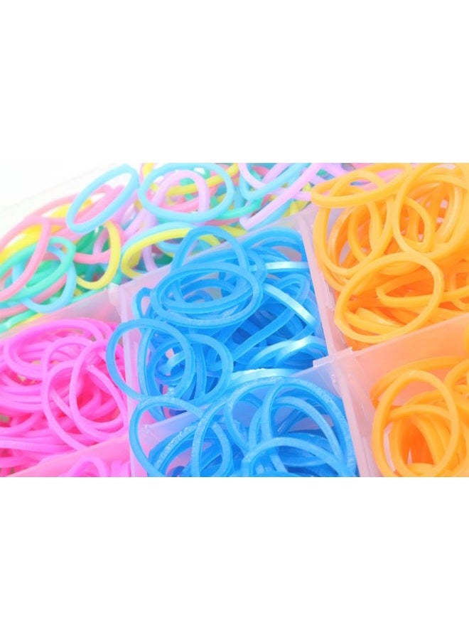 YOY 3/4" Pet Dog Stretchy Rubber Bands, 600/Box - Puppy Elastics Ties Pony Tail Holders Hair Accessories for Doggy Grooming Top Knots Ponytails Braids and Dreadlocks - Image 2