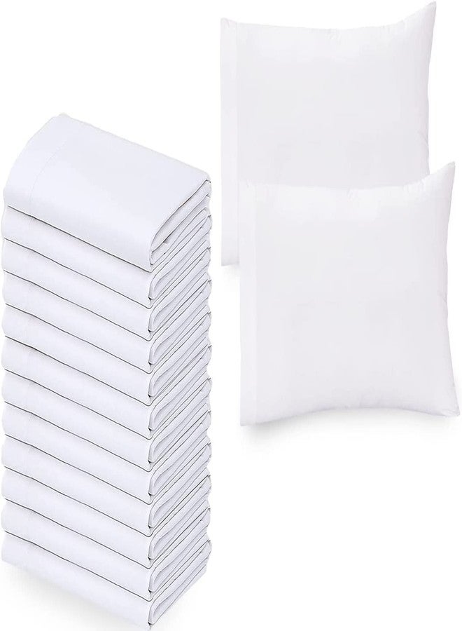 GOLD TEXTILES 12 Pack King Size Polycotton Bulk Pillowcases - T200-21"x42" (Fits 20"x36" Pillow) Multipurpose use in School, Home, Hotels, Hospitals, Projects and More (12, King Pillowcases) - Image 5