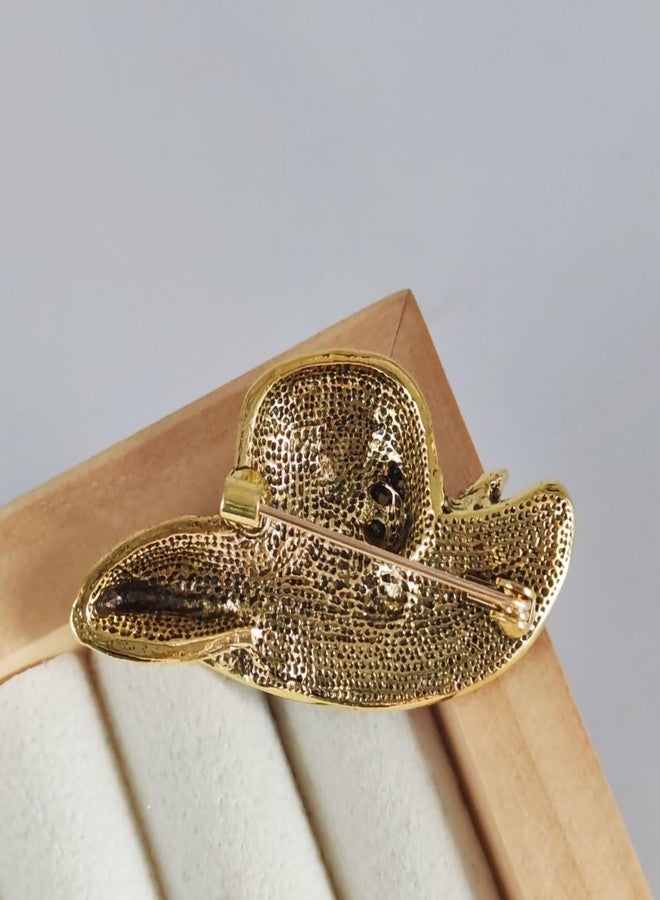 Shejuety exquisite vintage hat brooch inlaid with multicolored rhinestone crystal flower for women brooch backpack badge jacket hat dress sweater anti light pin birthday jewelry gift - Image 5