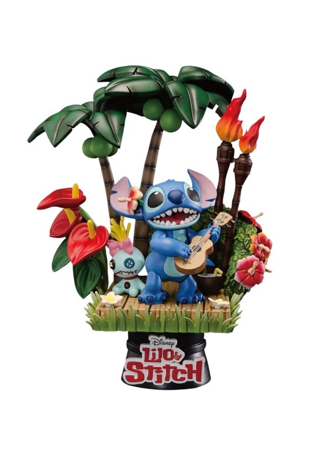 BEAST KINGDOM D-Stage Disney Lilo & Stitch Stitch D-Stage 004 Diorama Toy (15.24 Cm) - Image 1