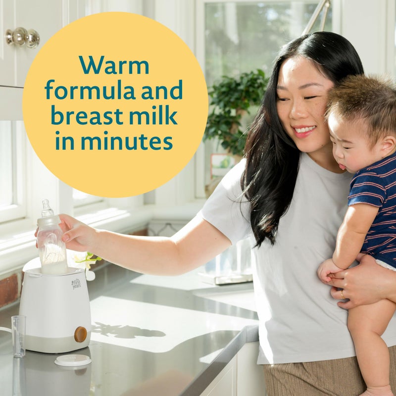 The First Years Baby Bottle Warmer and Sterilizer - Pacifier and Bottle Nipple Sanitizer - Feeding Baby Essentials for Formula or Breast Milk - Holds Multiple Sizes - Image 4