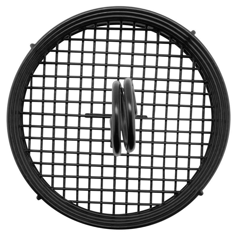 Get G.E.T. 4-31860 Black Round Stainless Steel Condiment Caddy Iron Teflon Coated Table Caddies Collection - Image 4
