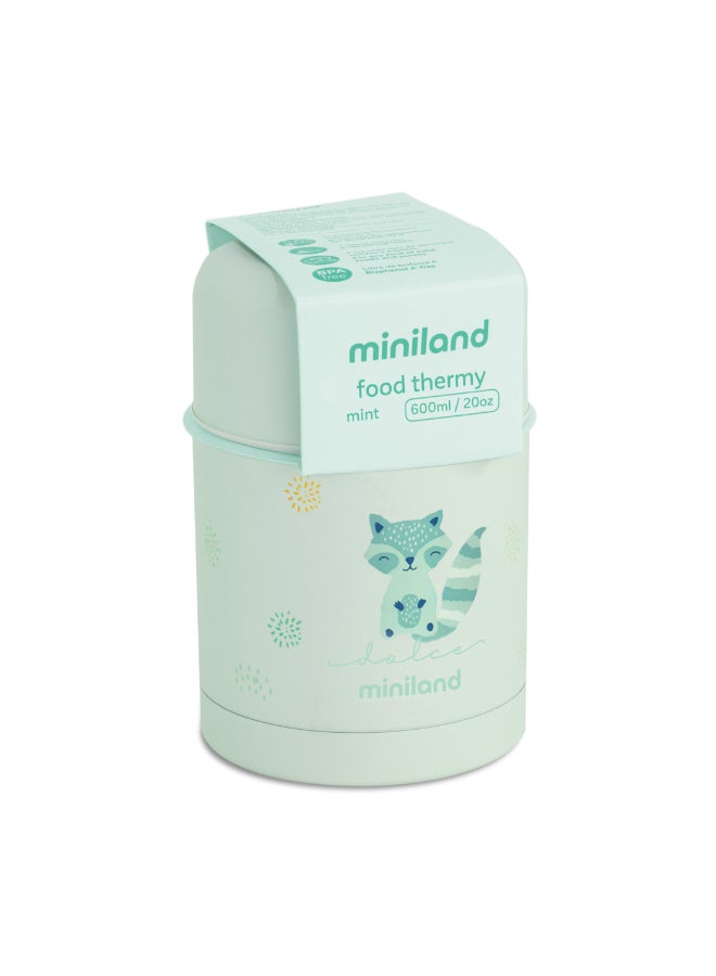 Miniland Food Thermy Dolce Mint Isothermal Baby Food Thermos - Image 2