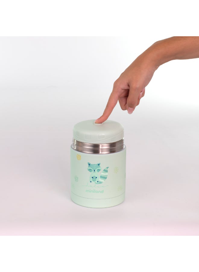 Miniland Food Thermy Dolce Mint Isothermal Baby Food Thermos - Image 3
