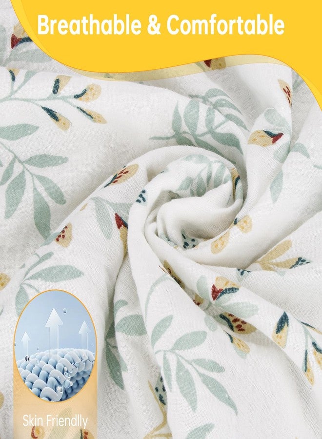 Runhike Changing Table Pad Cover Compatible with Davinci, Soft Breathable Muslin Changing Pad Cover for Baby Girls Boys, Nursery Changing Pad Covers Washable Diaper Changing Pad Cover, 2 Pack - Image 3