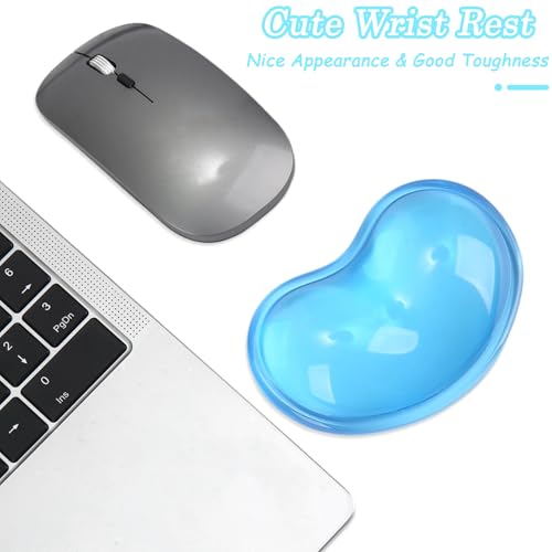 ABRONDA Gel Keyboard & Mouse Wrist Rest Set - Keyboard Wrist Rest Pad & Mouse Support for Office Gaming Pad Computer Laptop Ergonomic Comfortable Pain Relief- Pad Set (Mouse Support Only) - Image 3