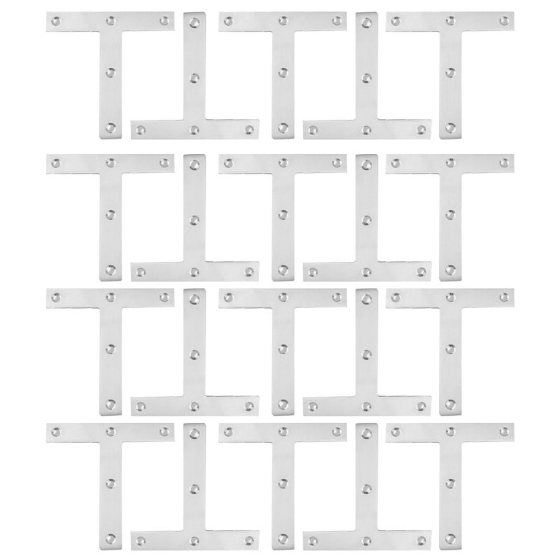 Stainless Steel Corner Braces for Furniture Repair, Durable and Rust-Resistant - Image 1