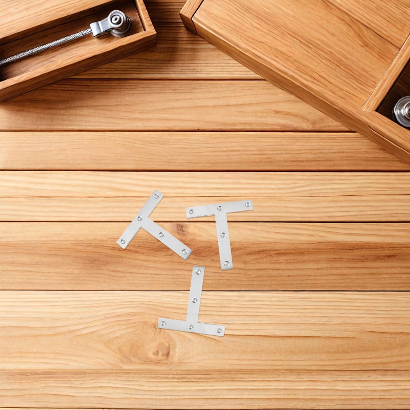Stainless Steel Corner Braces for Furniture Repair, Durable and Rust-Resistant - Image 4