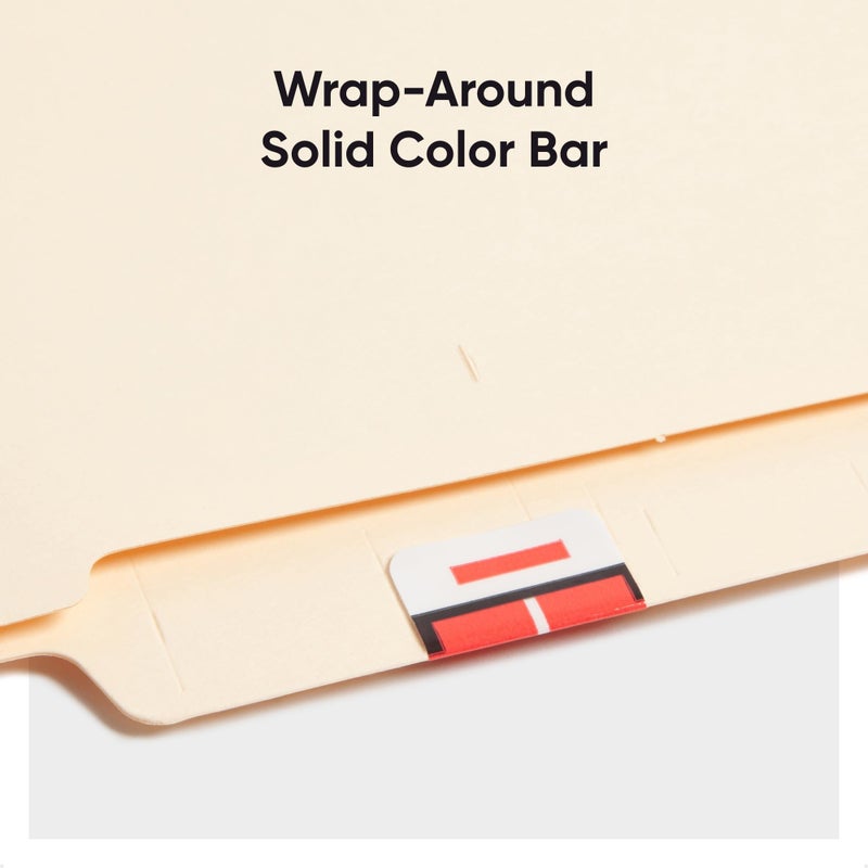 Smead BCCR Bar-Style Color-Coded Alphabetic Label, I, Label Roll, Pink, 500 Labels per Roll, (67079) - Image 5