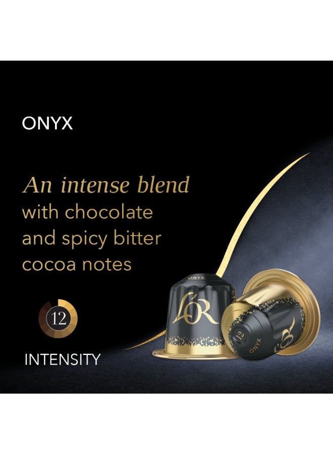L'or Espresso Onyx Intensity 12 Coffee Capsules - Image 3