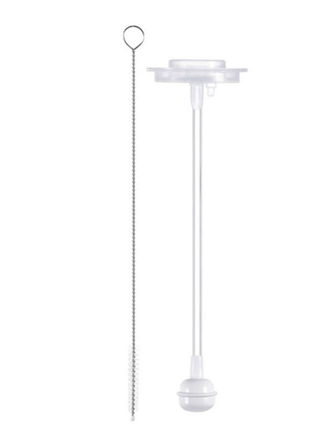 NIBEMINENT Baby Feeding Bottle Straw With Cleaning Needle 