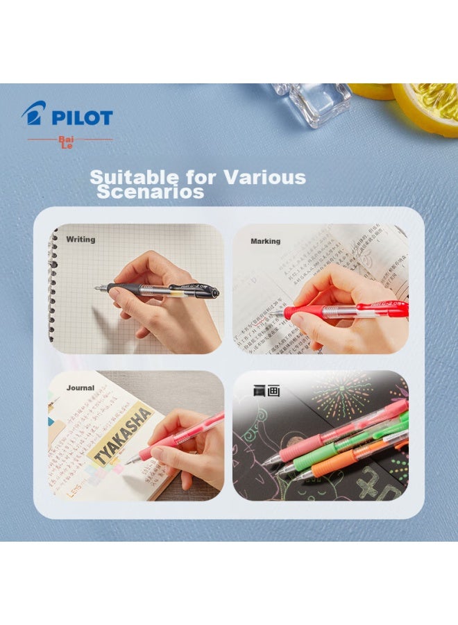PILOT Retractable G2 Gel Pen, Bullet Tip, Signature Pen For Students, Exams, And Finance, Bl-g2 Red, 1.0mm, 6-pack - Image 4