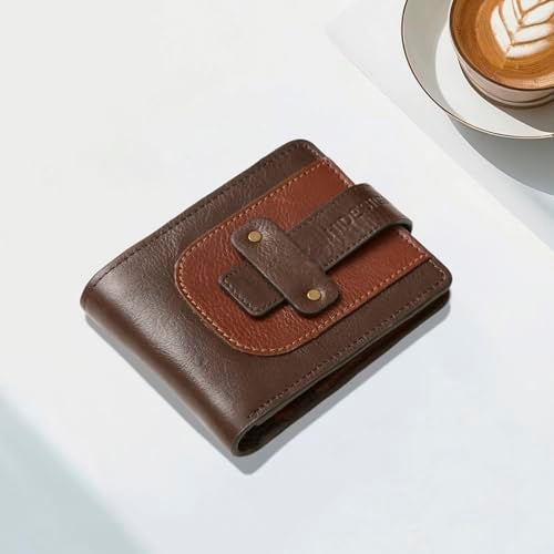 Hidesign Men Brown/Tan Fort Worth W2 Casual Bi-Fold M - Image 3