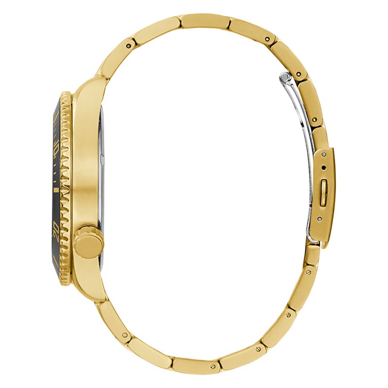 Guess Men's Watch Gold Tone Case Quartz GW0488G2 - Image 3