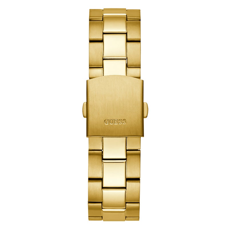 Guess Men's Watch Gold Tone Case Quartz GW0488G2 - Image 4
