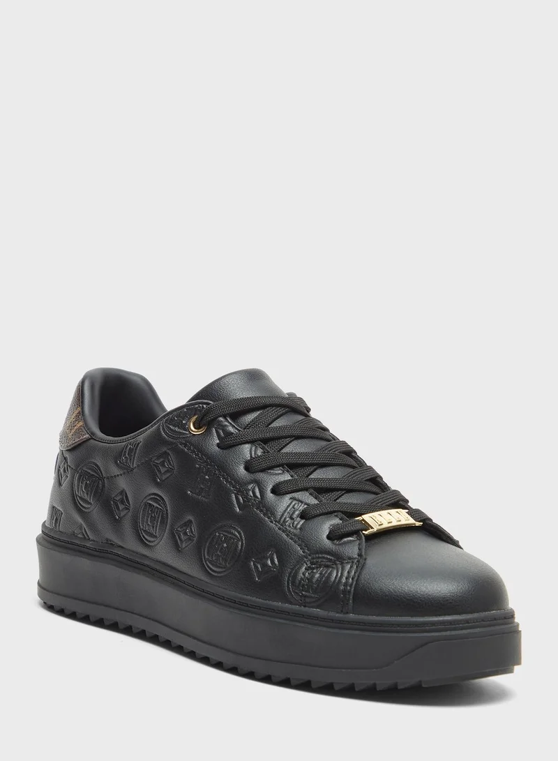 ELLE Lace Up Low Top Sneakers