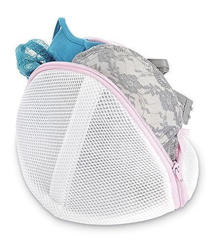 Sevia Mesh Garment Bra Laundry Bag Washing MachineDryer Lingerie Washer Baby Clothes Underwear Organizer Travel Size16 cm x 18 cm Multi Color - Image 1