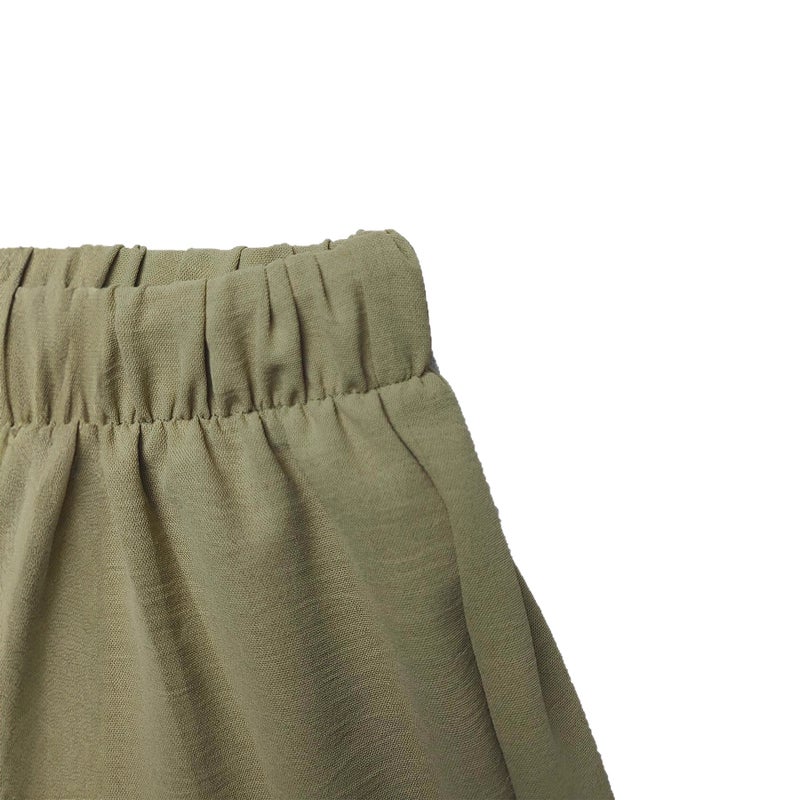 Women's Loose Wide Leg Pants, Drawstring Casual Trousers - Image 4