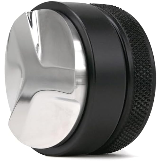 Bukela Coffee Distributor 51Mm Leveler Dual Head Espresso Hand Tamper Compatible With 51Mm Delonghi Portafilters Adjustable Depth - Image 3