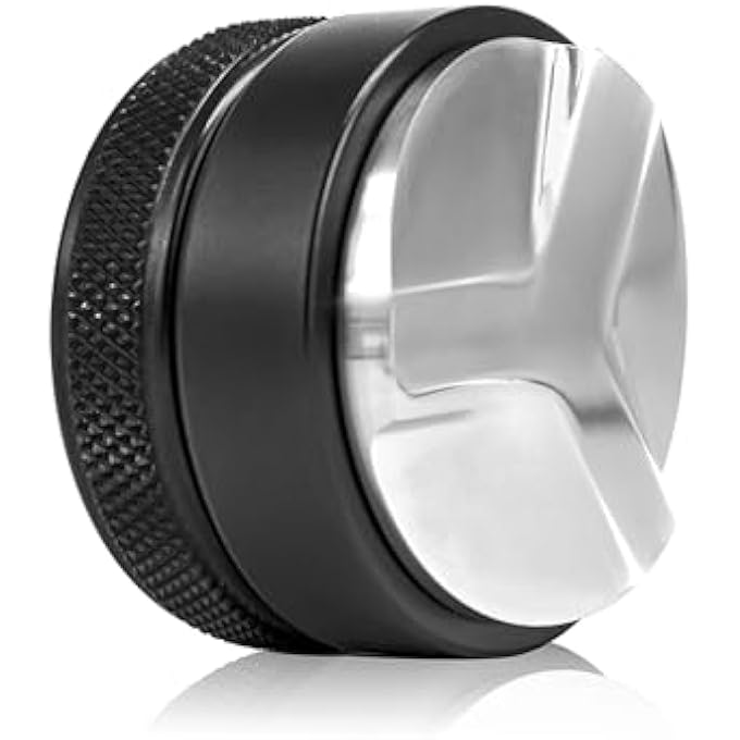 Bukela Coffee Distributor 51Mm Leveler Dual Head Espresso Hand Tamper Compatible With 51Mm Delonghi Portafilters Adjustable Depth - Image 4