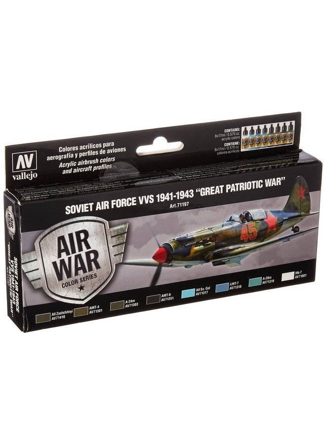 Vallejo Soviet Air Force VVS 1941 to 1943 Great Patriotic War Paint - Image 1