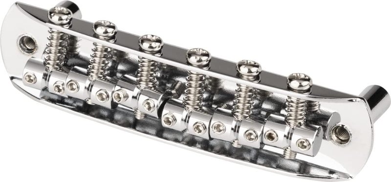 Fender Mustang FullyAdjustable Japan Chrome Electric Guitar Bridge 0081239049 - Image 2