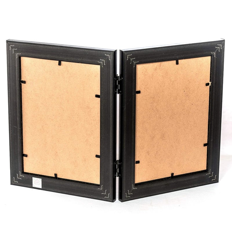 AJANTA ROYAL Synthetic Wood Table Photo Frame Black_5 X 7 Inch DWDT0253A - Image 3