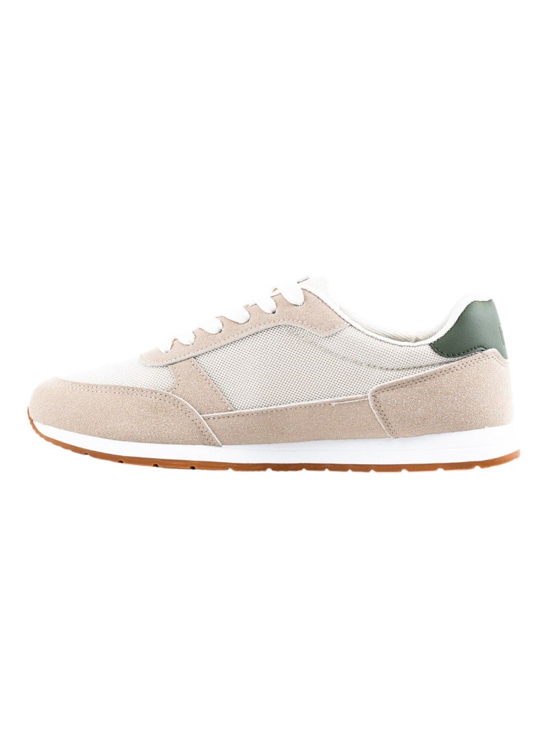 Bata Striped Lace-Up Low Top Sneakers  - Image 4