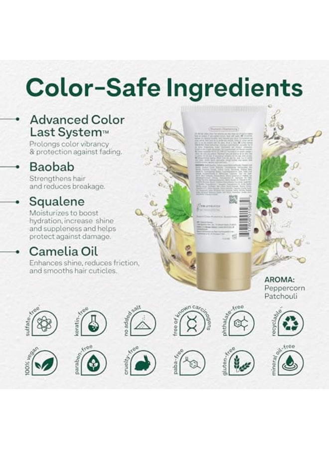 Colorproof Baobab Recovery Shampoo 17 Fl Oz Sulfate Free Shampoo Travel Size Strengthening Shampoo for Color Treated Hair wPeppercorn Patchouli Scent - Image 3