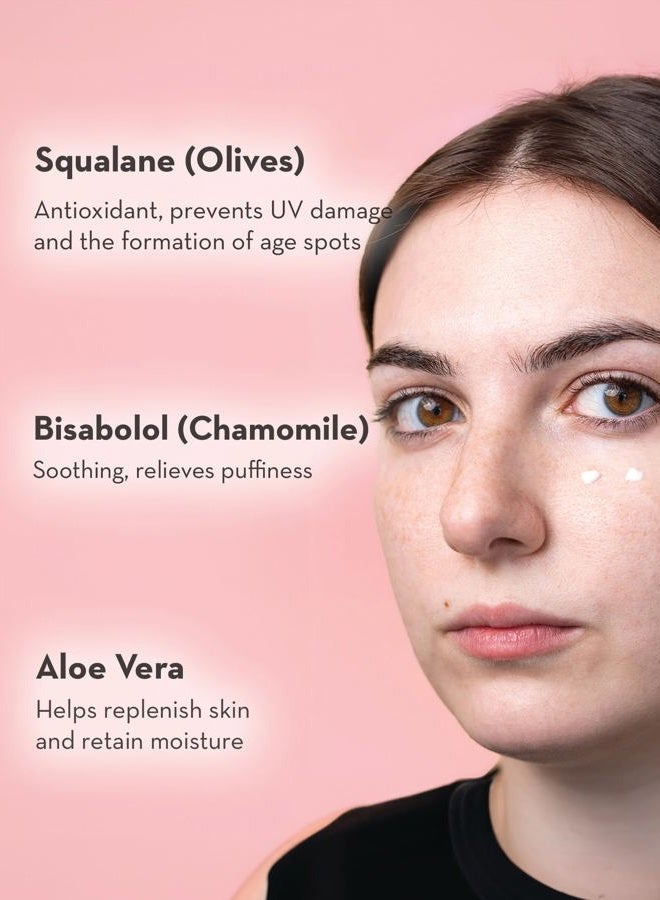 sonage Luster Eye Cream: Targets Dark Circles, Wrinkles & Puffiness | Vegan Collagen Formula - Image 3
