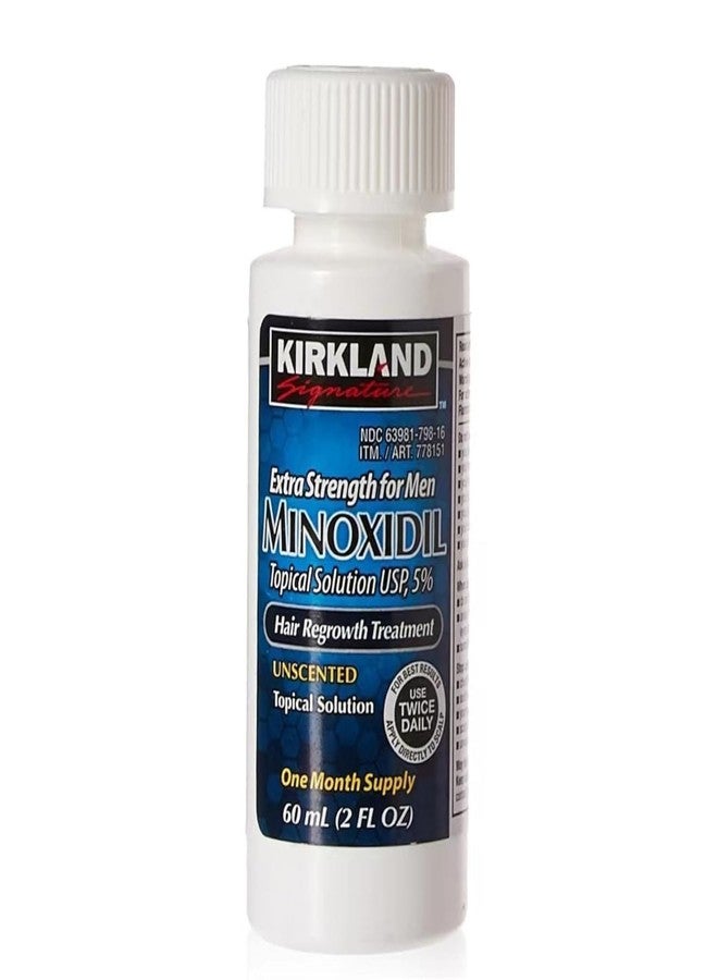 Kirkland كيركلاند للرجال لعلاج تساقط الشعر يعيد تنشيط بصيلات الشعر 5% مينوكسيديل محلول موضعي 3 أشهر إمداد حجم 3 × 2 أونصة سائلة (60 مل) أصلي - Image 3