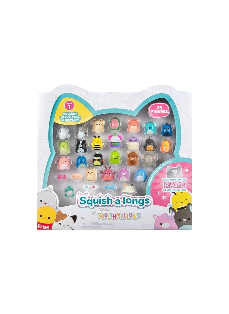 Squishmallows SQUISHMALLOWS SQUISH-A-LONGS - 24 FIGURES + 1 MYSTERY + 4 ACCESSORIES . 