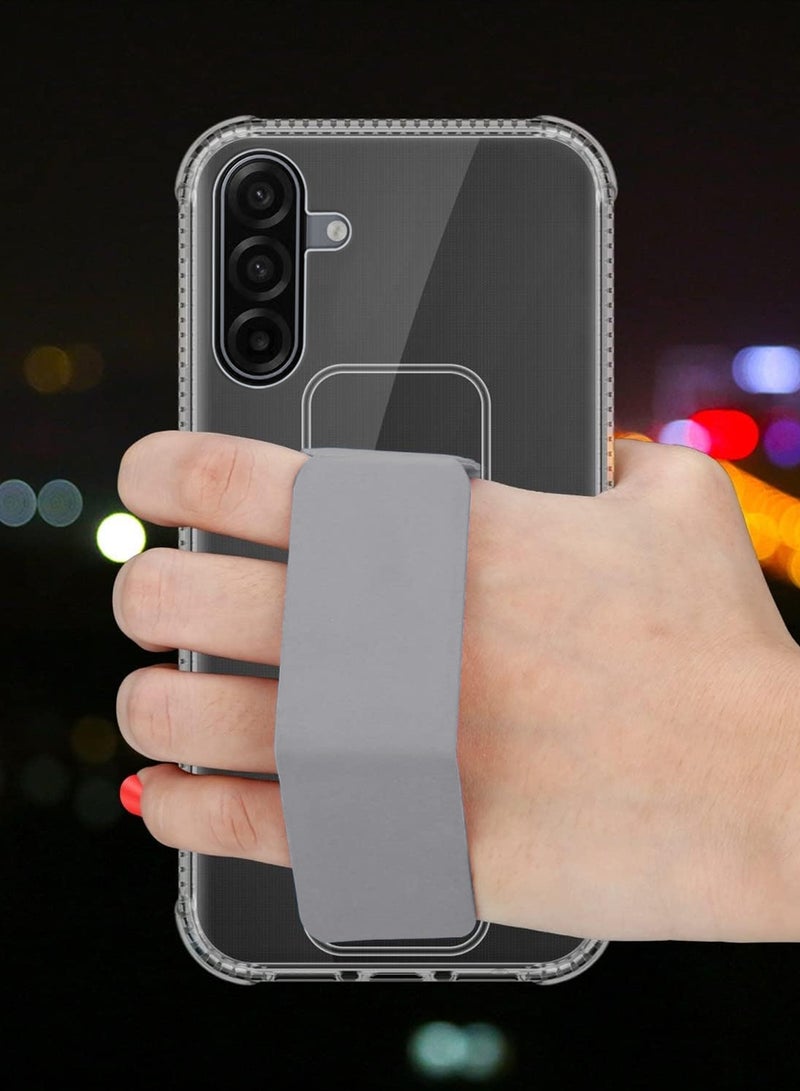 Wtech Samsung Galaxy A17 5G 2025 TPU Hand Grip Air Pillow Case Cover (MCGHTN) - Clear/Grey - Image 3