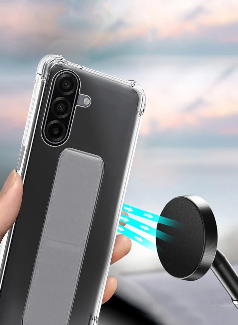 Wtech Samsung Galaxy A17 5G 2025 TPU Hand Grip Air Pillow Case Cover (MCGHTN) - Clear/Grey - Image 4