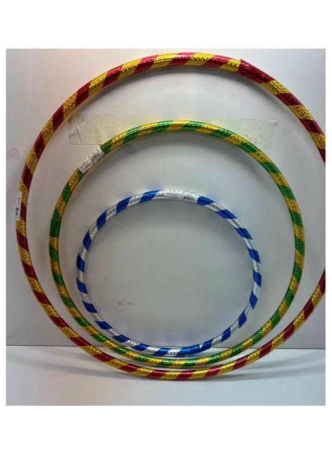 فيرونا طوق هولا هوب للكبار والأطفال، حلقة تمارين لياقة بدنية عالية الجودة، متعددة الألوان، المقاس صغير