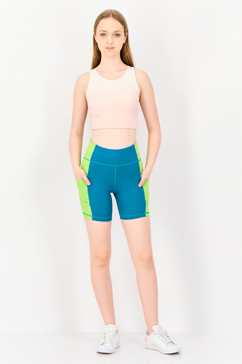 FILA شورتات دراجات خارجية للنساء، متعددة الألوان - Image 3