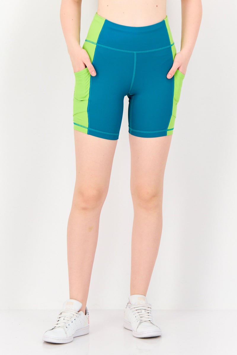 FILA شورتات دراجات خارجية للنساء، متعددة الألوان - Image 1