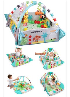 5-in-1 Baby Gyms and Playmats – Detachable Toys Crawling Game Pad, Four-Sided Fence, Tummy Time Mat & 30PCS Balls, Early Education Fun & Healthy - pzsku/ZDCE4B4BB13ED7109CA74Z/45/_/1736495686/91bf84d8-0ee3-4a9f-8cef-aae93946fffb