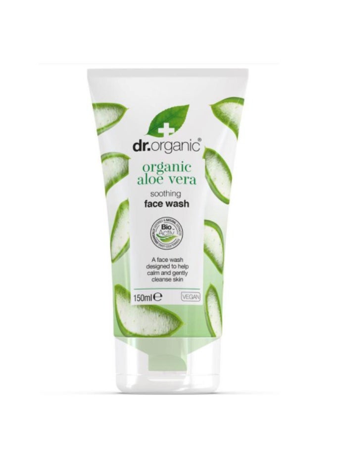 dr.organic Dr.Organic Aloe Vera Creamy Face Wash-150ml 