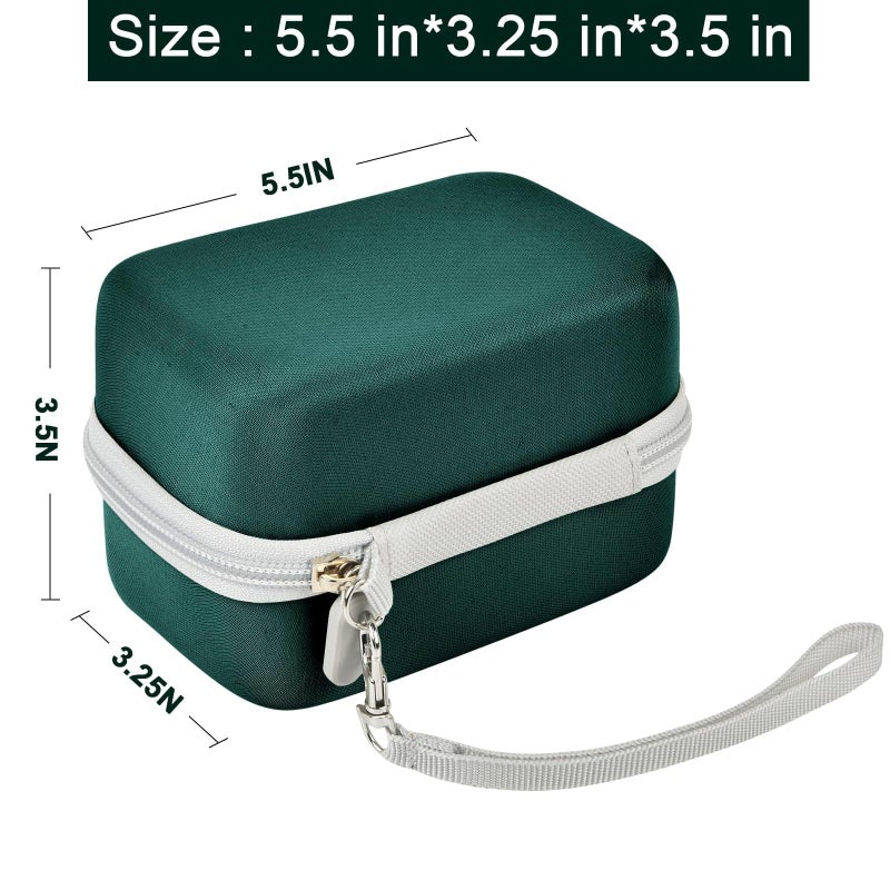 Grapsa Digital Camera Case Compatible with KODAK EKTAR H35 H35N Half Frame Film Camera, Storage Holder Organizer for Kodak Ultra F9 M35 M38 Paper Shoot kamera, 35mm Film Rolls (Box Only) - Dark Green - Image 5