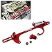 RYANSTAR RACING RYANSTAR Throttle Cable Bracket 4150 4160 Series Throttle Brackets Billet Adjustable Aluminum Red - Image 2