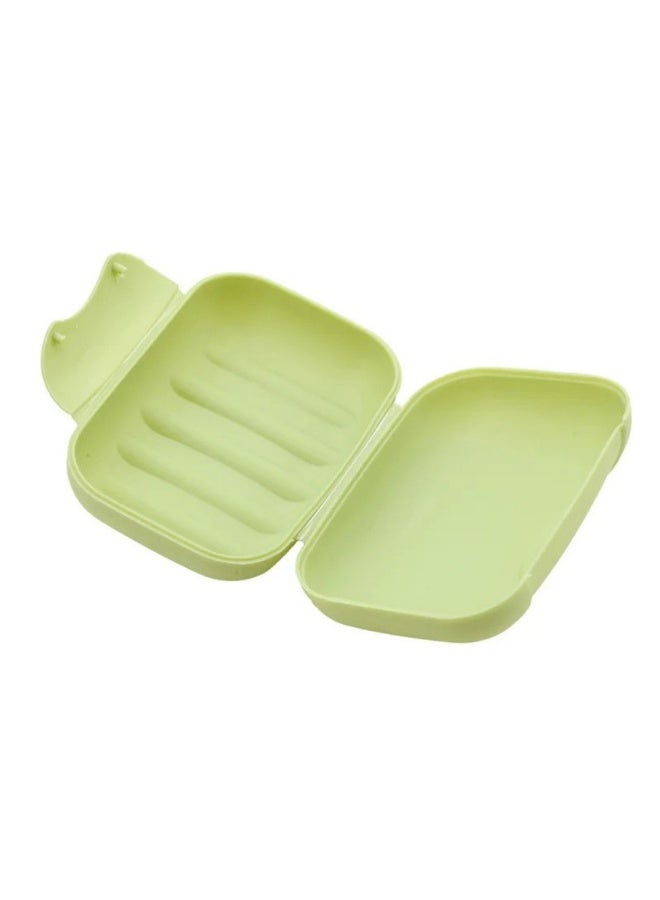 3PCS Soap Dishes Soap Container with Cover Bathroom Travel Home Soap Box - Image 3