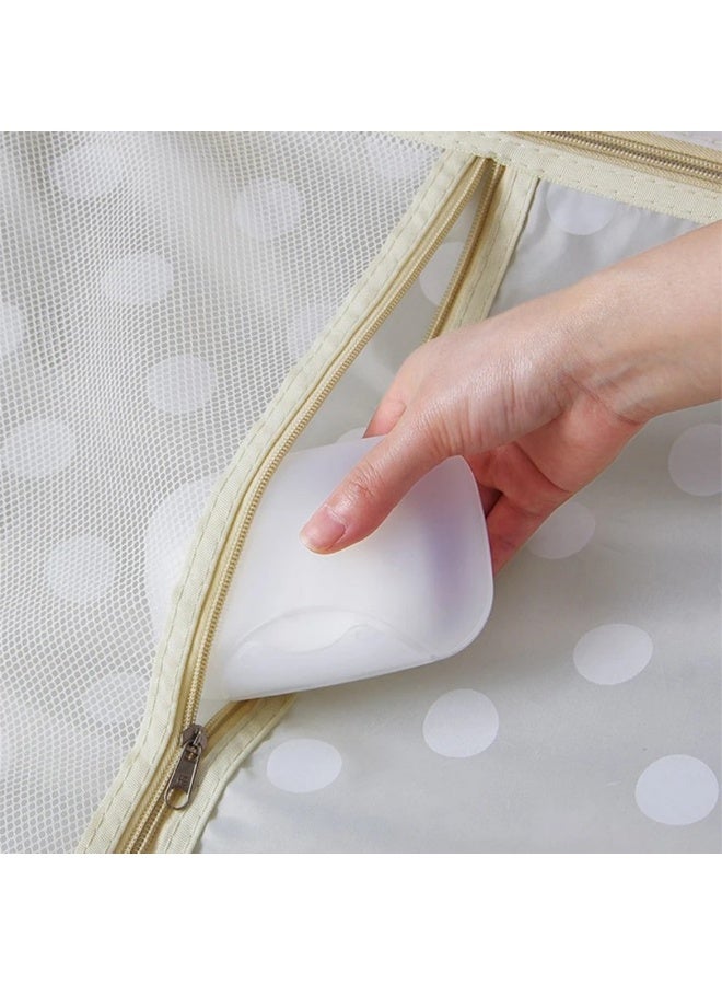 3PCS Soap Dishes Soap Container with Cover Bathroom Travel Home Soap Box - Image 4