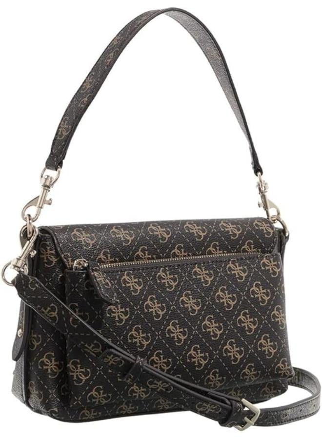 GUESS GUESS Womens Eco Brenton Flap Shoulder Bag\BAGD006  - Image 3