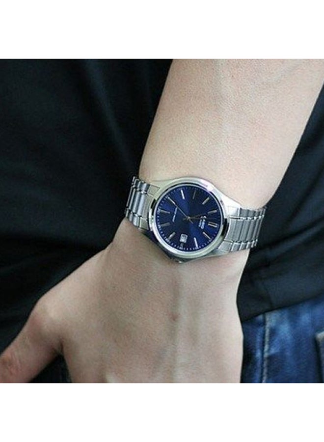 CASIO Men Stainless Steel Analog Wrist Watch MTP-1183A-2ADF - Image 2