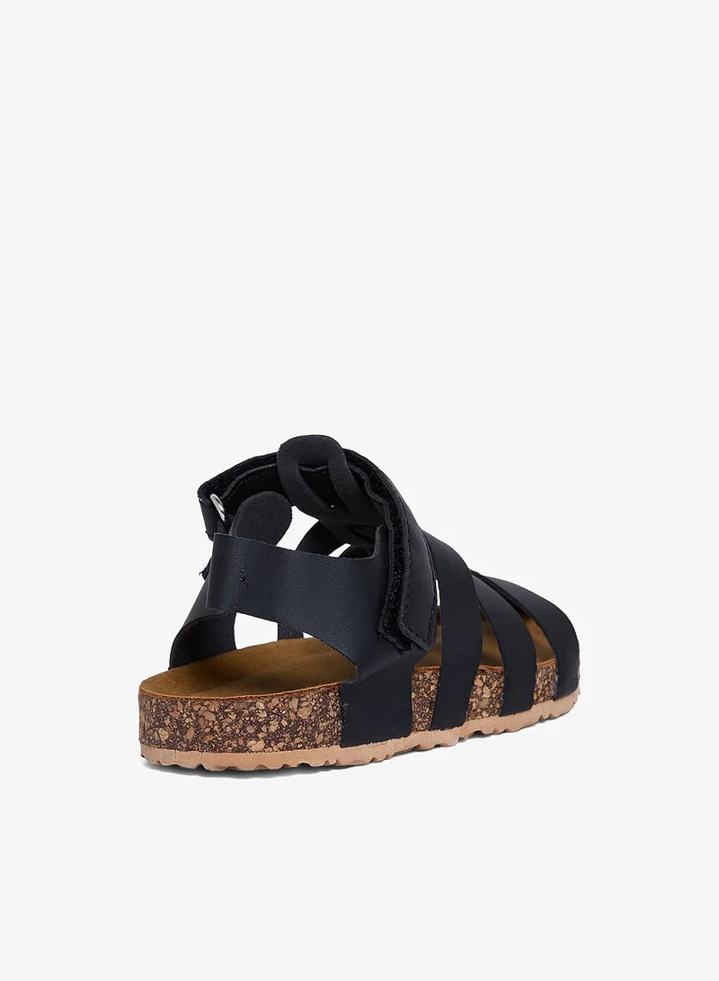 Geoomnii BLACK Geoomnii Girls’ Sandals – Comfortable Casual Sandals for Children, Pre-Teen & Junior Girls for School, Play & Everyday Wear for Women | Best Price UAE