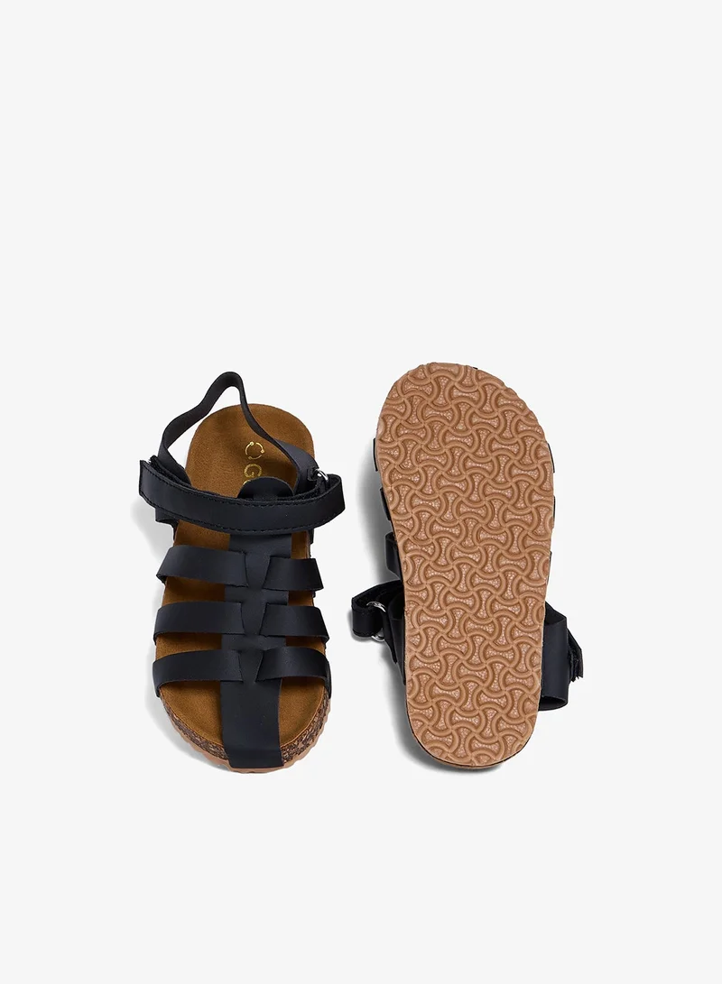 Geoomnii BLACK Geoomnii Girls’ Sandals – Comfortable Casual Sandals for Children, Pre-Teen & Junior Girls for School, Play & Everyday Wear for Women | Best Price UAE