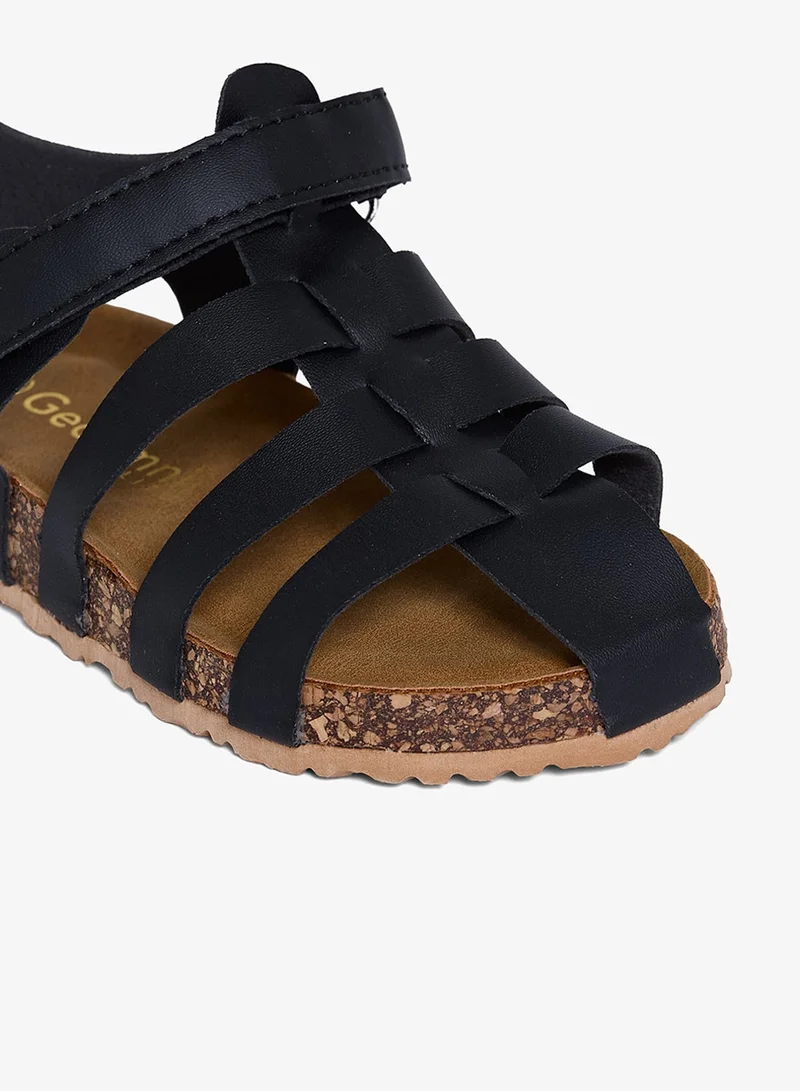 Geoomnii BLACK Geoomnii Girls’ Sandals – Comfortable Casual Sandals for Children, Pre-Teen & Junior Girls for School, Play & Everyday Wear for Women | Best Price UAE