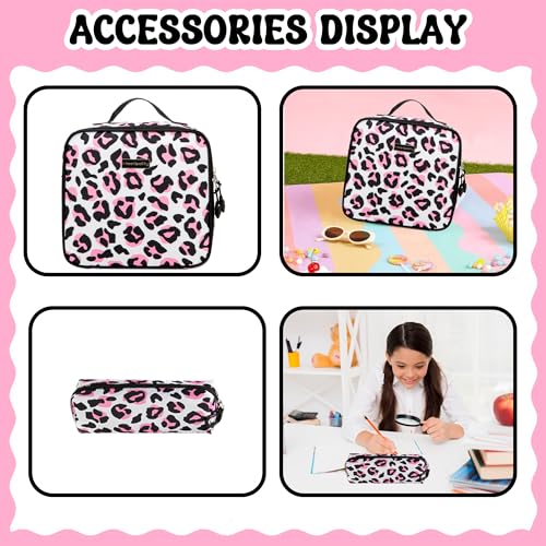 Meetbelify Rolling Backpack for Girls Backpack with Wheels for Elementary Student Kids School Bag with Lunch Box Pencil Case for Girls Ages 6-8 Years Old - Image 5