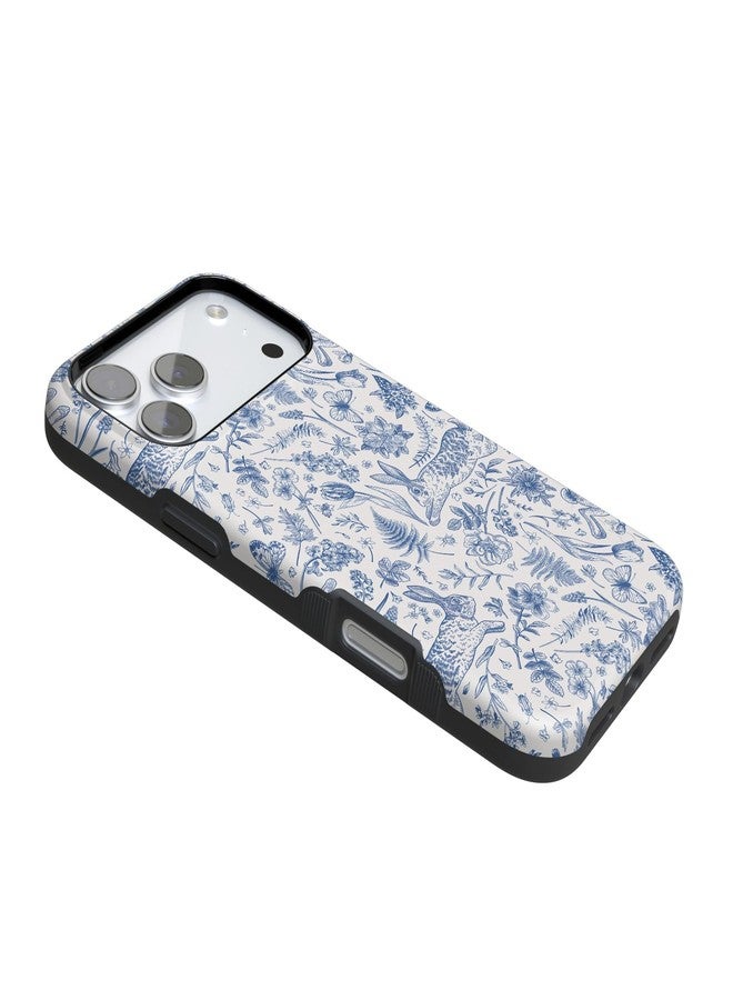 Casely Alex Case | Hop & Bloom | Bunny Toile | Compatible with MagSafe | Bold Protective Design - Image 3